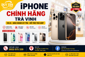 iphone chính hãng trà vinh